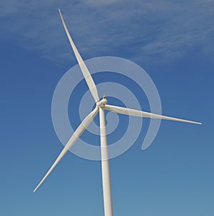 Energy Farm - Windmills in the California Desert Mountains