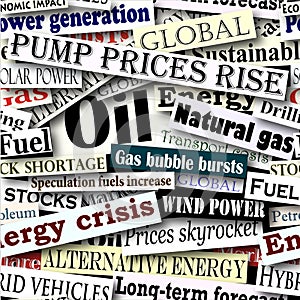 Energy headlines