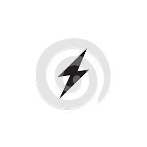 energy icon lightning icon vector