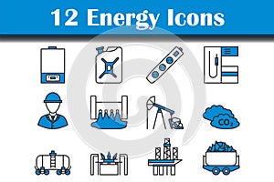 Energy Icon Set