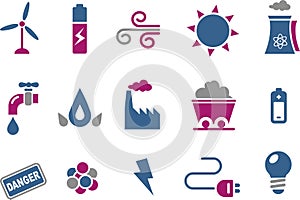 Energy Icon Set
