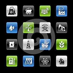 Energy Icon Set -- Gelbox Series