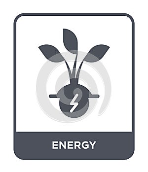 energy icon in trendy design style. energy icon isolated on white background. energy vector icon simple and modern flat symbol for