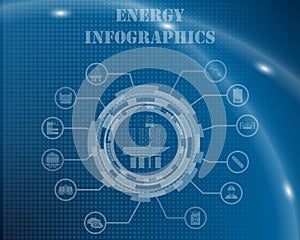 Energy Infographic Template