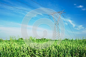 Energy and overhead powerline