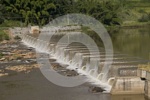 Energy production: hydroelectric power plant photo