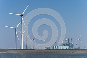 Energy production landscape Eemshaven