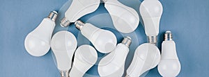 Energy saving and eco friendly LED light bulbs