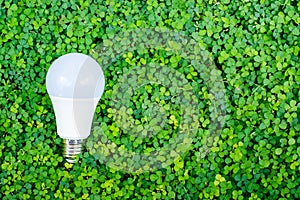 Energy saving LED BULB ECO With the environment.