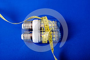 Energy saving LED light bulb photo