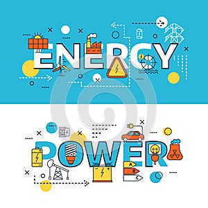 Energy Sources Banner Set