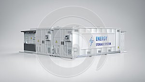 Energy storage system or battery container unit