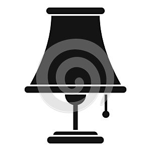 Energy tall lamp icon simple vector. Illuminate led