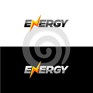 Energy text logo