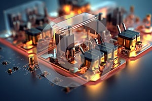 Energy Transmission by Chipsets. Generative AI