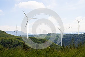 Energy Wind Mill Turbine Power on Green Mountain,Electronic Technology Generator windmill Industy,Electric Farm Renewable