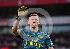 Bernd Leno of Arsenal FC