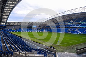 General view of American Express Community Stadium in Brighton