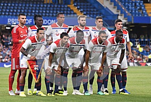 Olympique Lyon starting players line up
