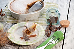 Engadine nut cake (Engadiner Nusstorte)