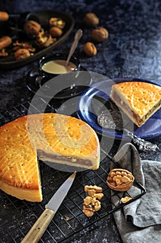Engadine Walnuts Torte a Swiss confectionery spacialty