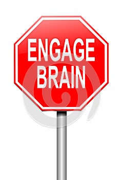 Engage brain concept.