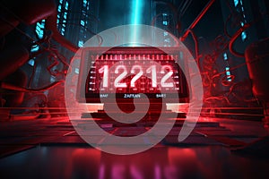 Engaging Cyber Monday countdown banner for