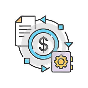 Engaging Icon for Cost Control Management