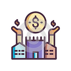 Engaging Icon for Divestiture Concepts