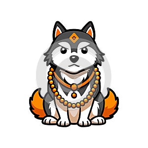 Lightheaded Husky Camping