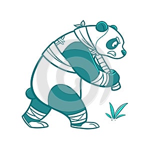 Strained Panda Inline Skating photo