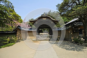 Engakuji temple, The famous temple in the city of Kamakura, Japan