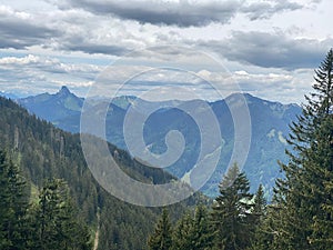 Engalm Valley at Karwendel mountains in Austria