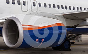 Engine of Boeing 737