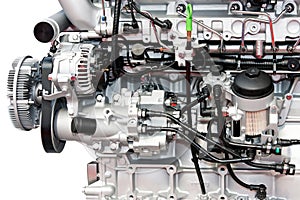 Engine closeup