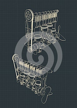 Engine Cutaway drawings