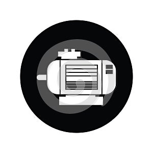 engine dynamo icon vector illustration symbol design photo