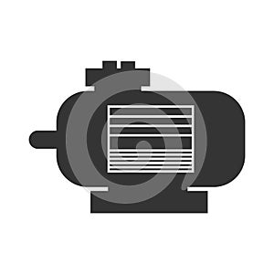 engine dynamo icon vector illustration symbol design