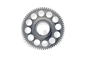 Engine gear wheel with cogs