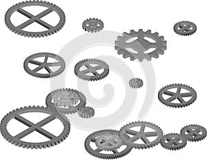 Engine gears for industrial design