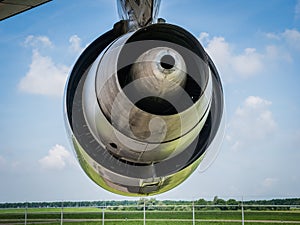 Engine of a jumbo jet