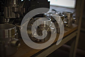 Engine junkyard on the shelf