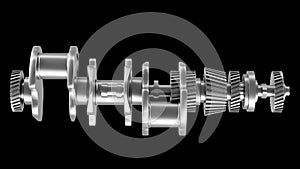 Engine main Shaft Visualization