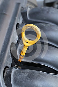 Engine oil dip stick