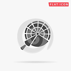 Engine Order Telegraph flat vector icon. Hand drawn style design illustrations