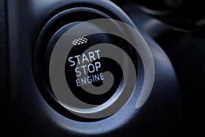 Engine Start Button car