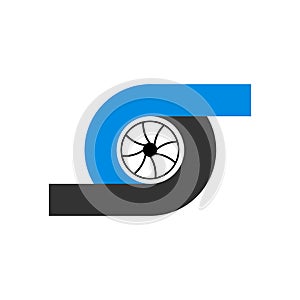 Engine turbo icon