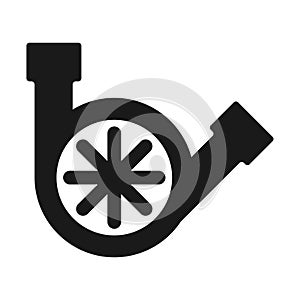 Engine turbo icon