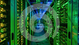 It engineer / consultant working in a data center. This enclosures is a SAN (storage area network) and servers