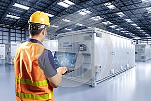 Engineer control energy storage system or battery container unit